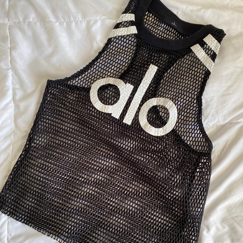 Alo Mesh Jersey Tank